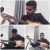عکس آهنگ زدن زیبای گیتاریست محسن یگانه، آقای آرمین کرم پور با گیتار الکترونیکی (برقی