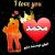 عکس آهنگ من دوست دارم قد آسمون پر ستاره با اسم محمد