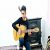 عکس کار فوق‌العاده زیبا از امیرحسین نخعی با گیتار (نیمکت امین و امید)
