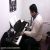 عکس اجرای قطعه کلاسیک با پیانو توسط دیاکو وطمانی