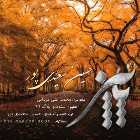 عکس آهنگ حسین سعیدی پور پاییز